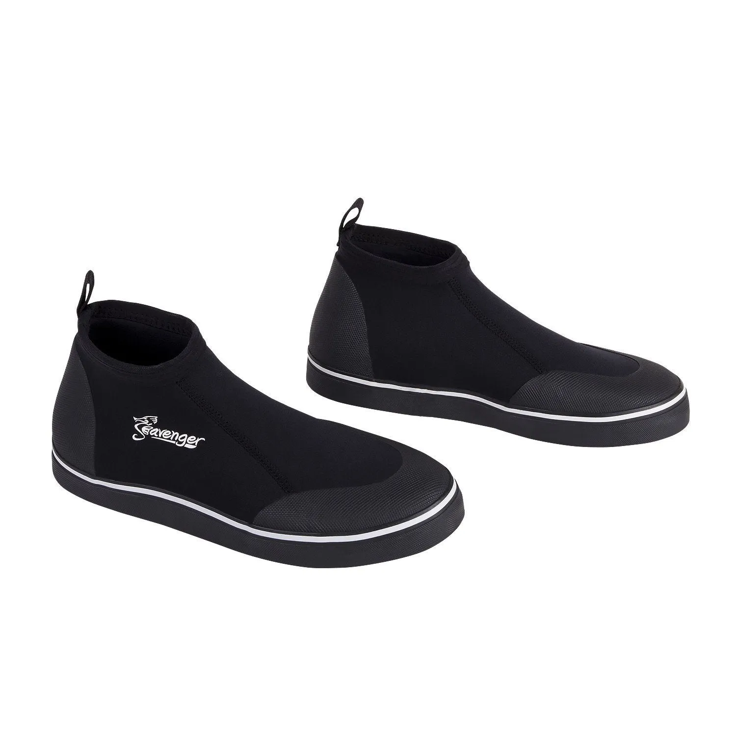 Atlantis Slip On Scuba Shoes - Black