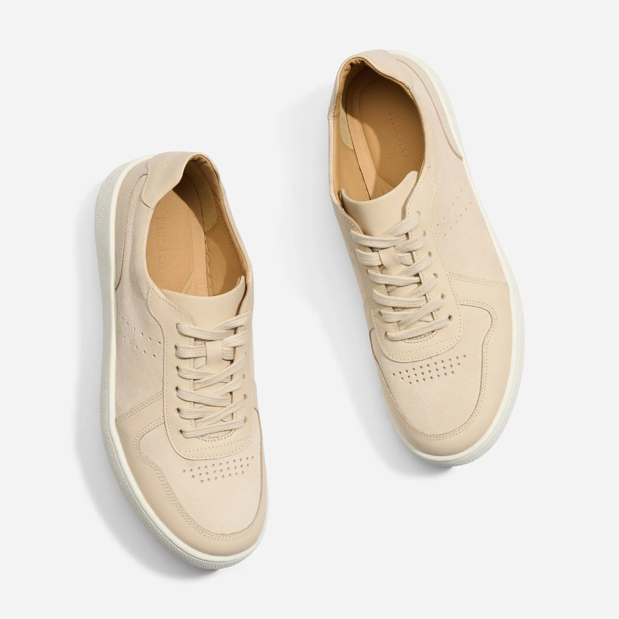 Bria Go-To Court Sneaker Bone