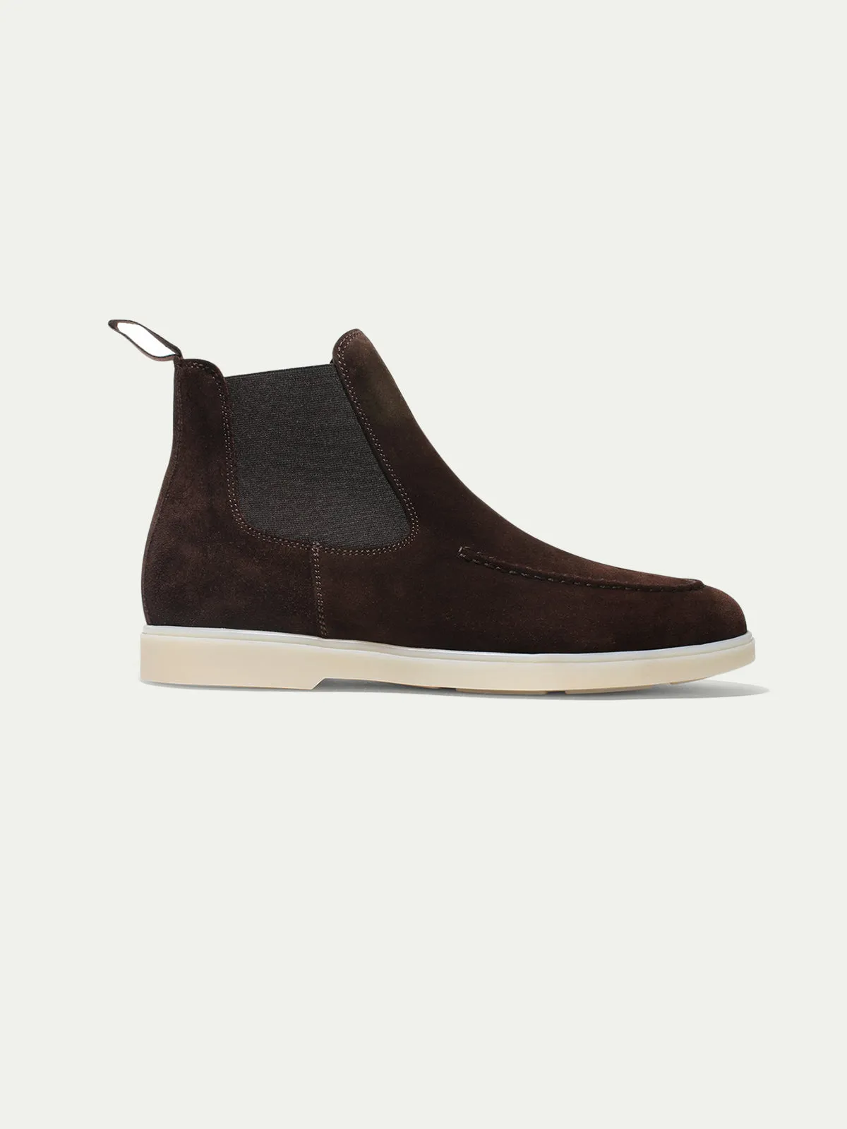 Stylish Brown Chelsea Boots for Men - Classic Leather Ankle Booties