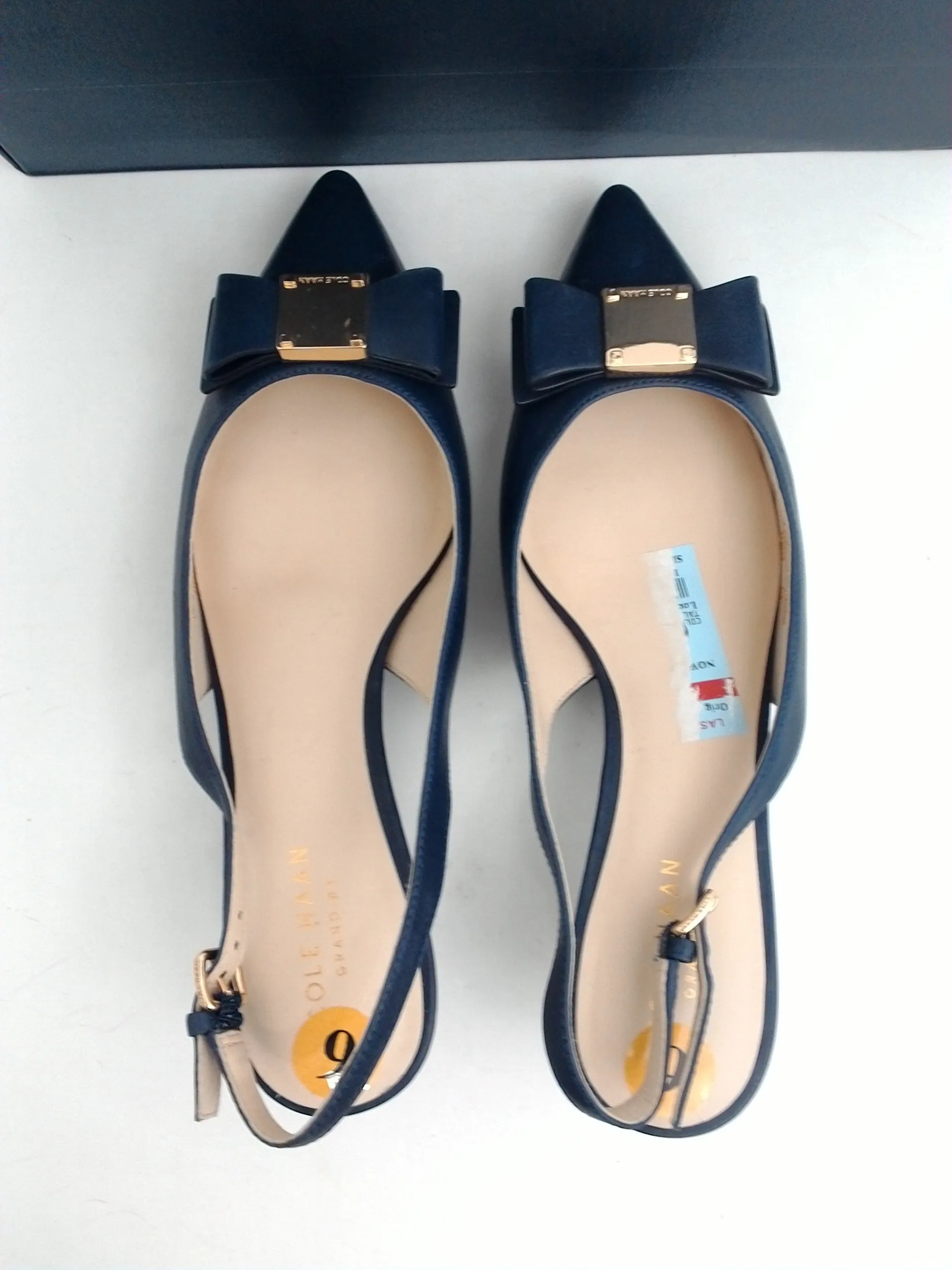 Cole Haan Women's Navy Blue Heels Size 6 B