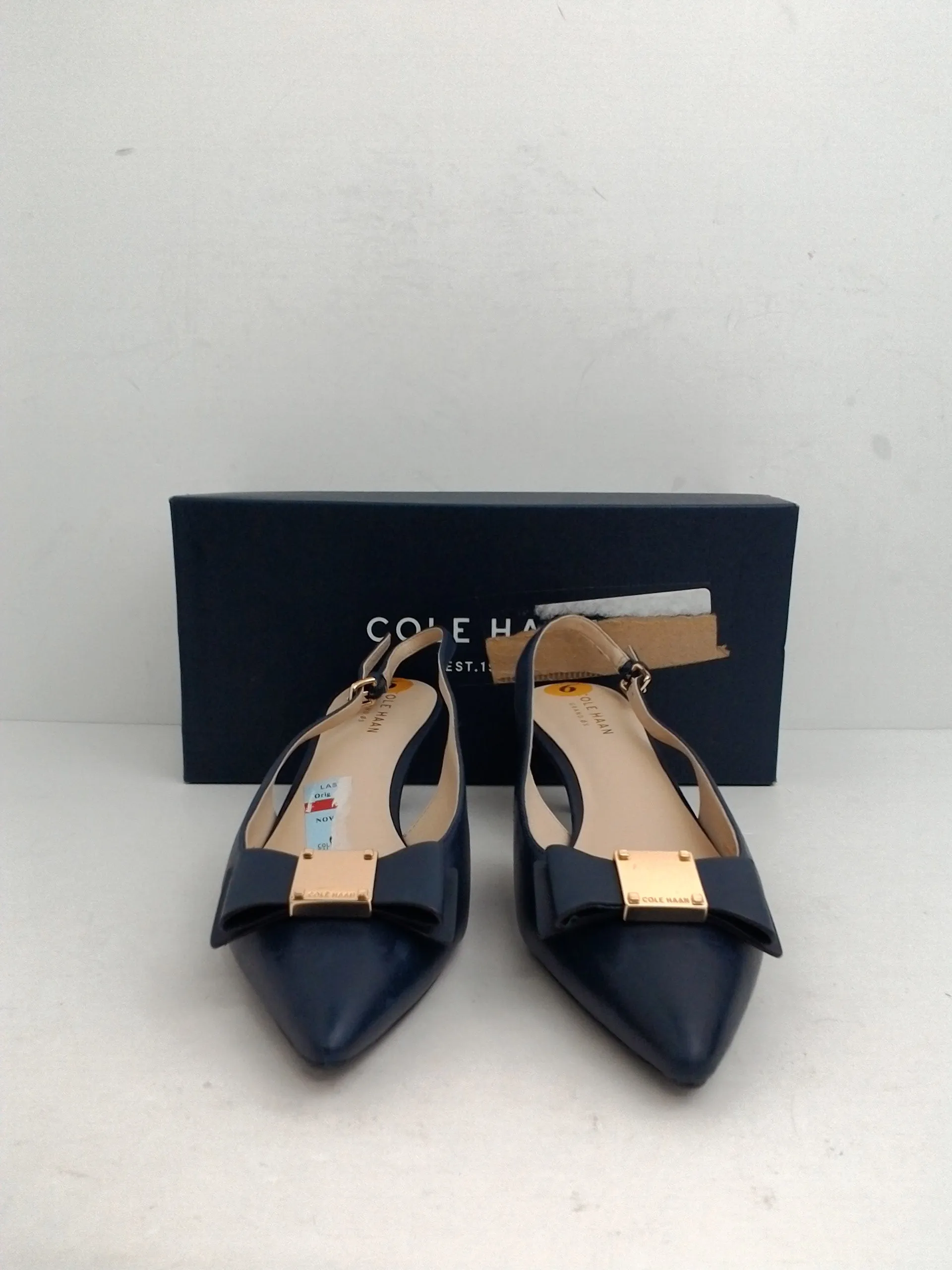 Cole Haan Women's Navy Blue Heels Size 6 B