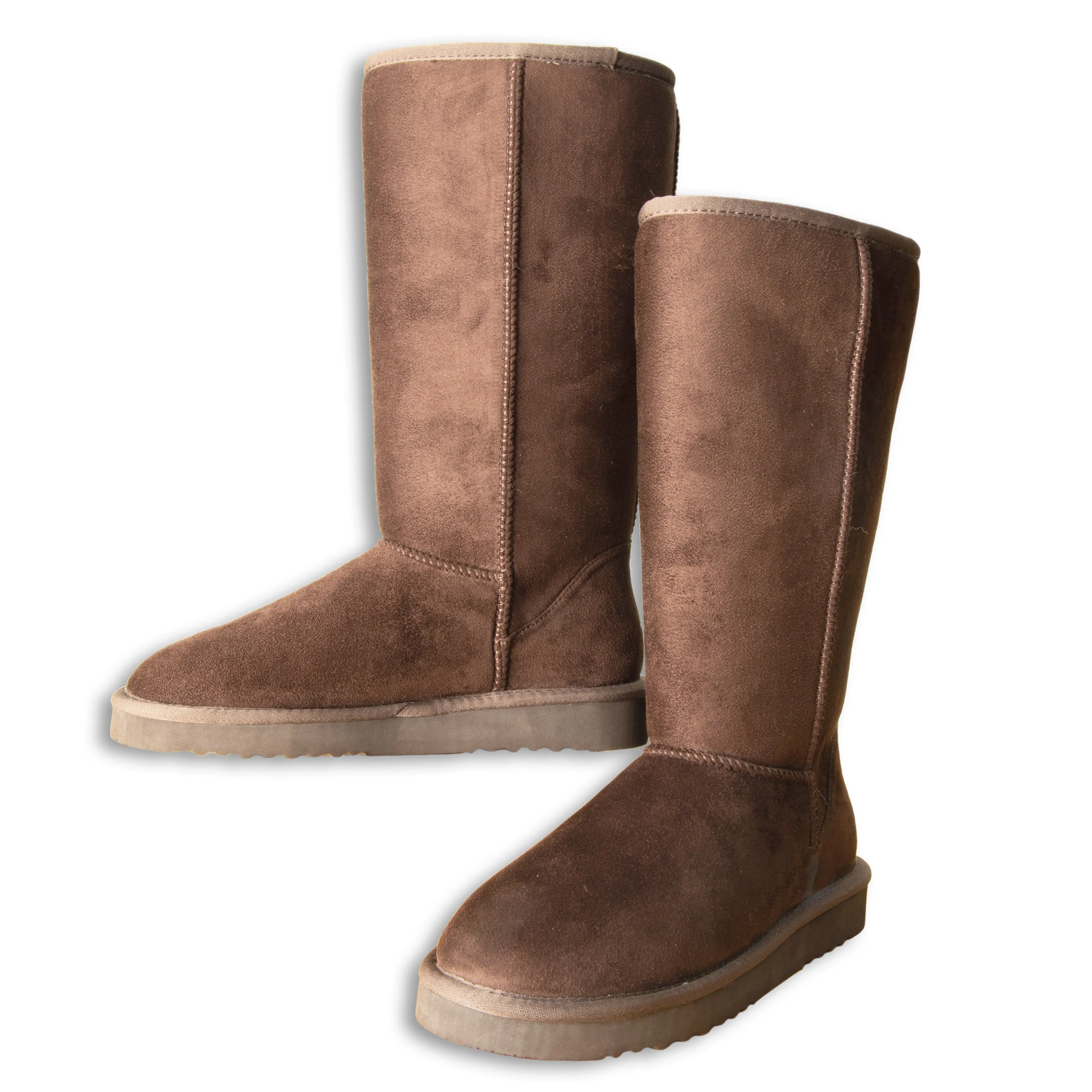 [Defective] Pawj Tall Boot | Brown / Teddy