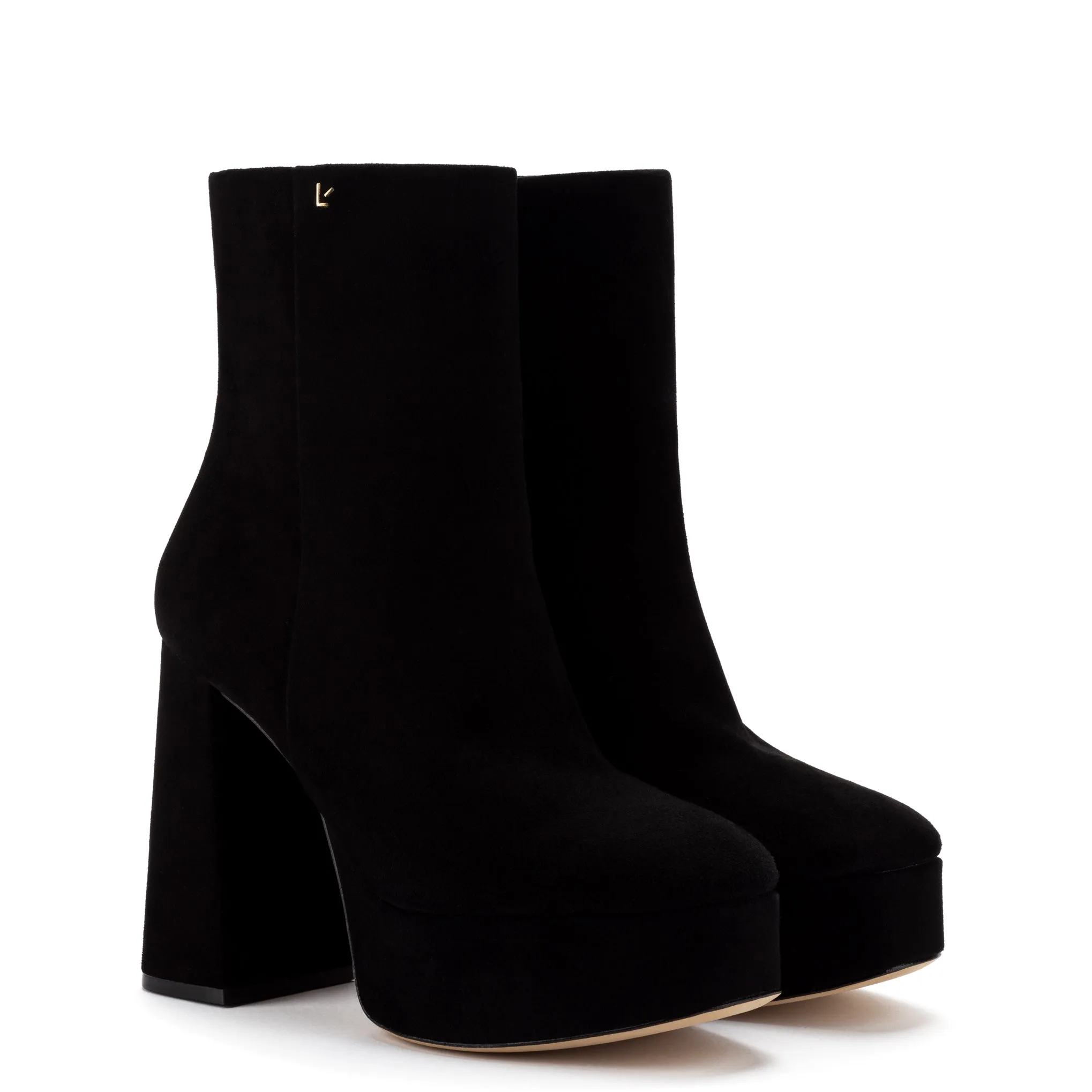 Dolly Boot In Black Suede