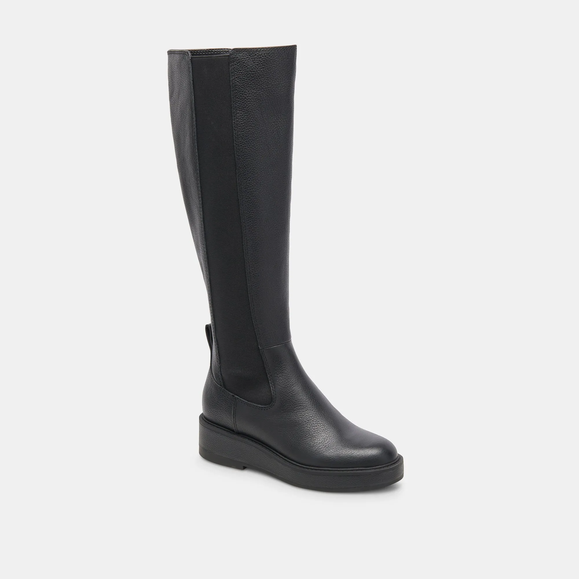 EAMON H2O BOOTS BLACK LEATHER