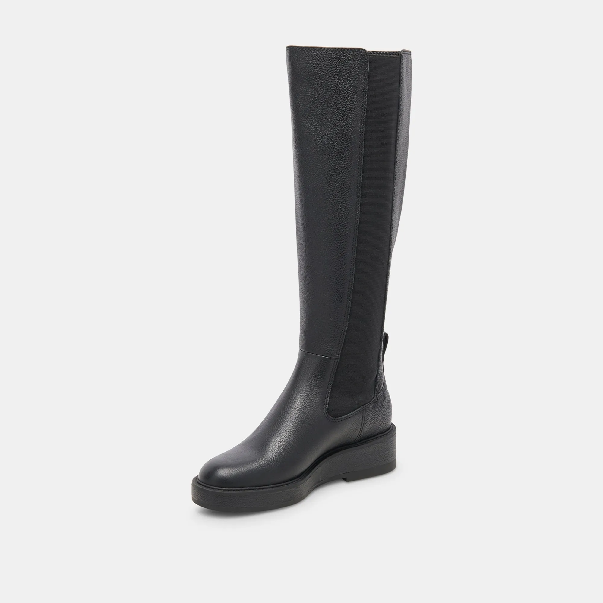 EAMON H2O BOOTS BLACK LEATHER