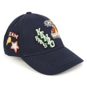 Gorra KENZO azul para nios