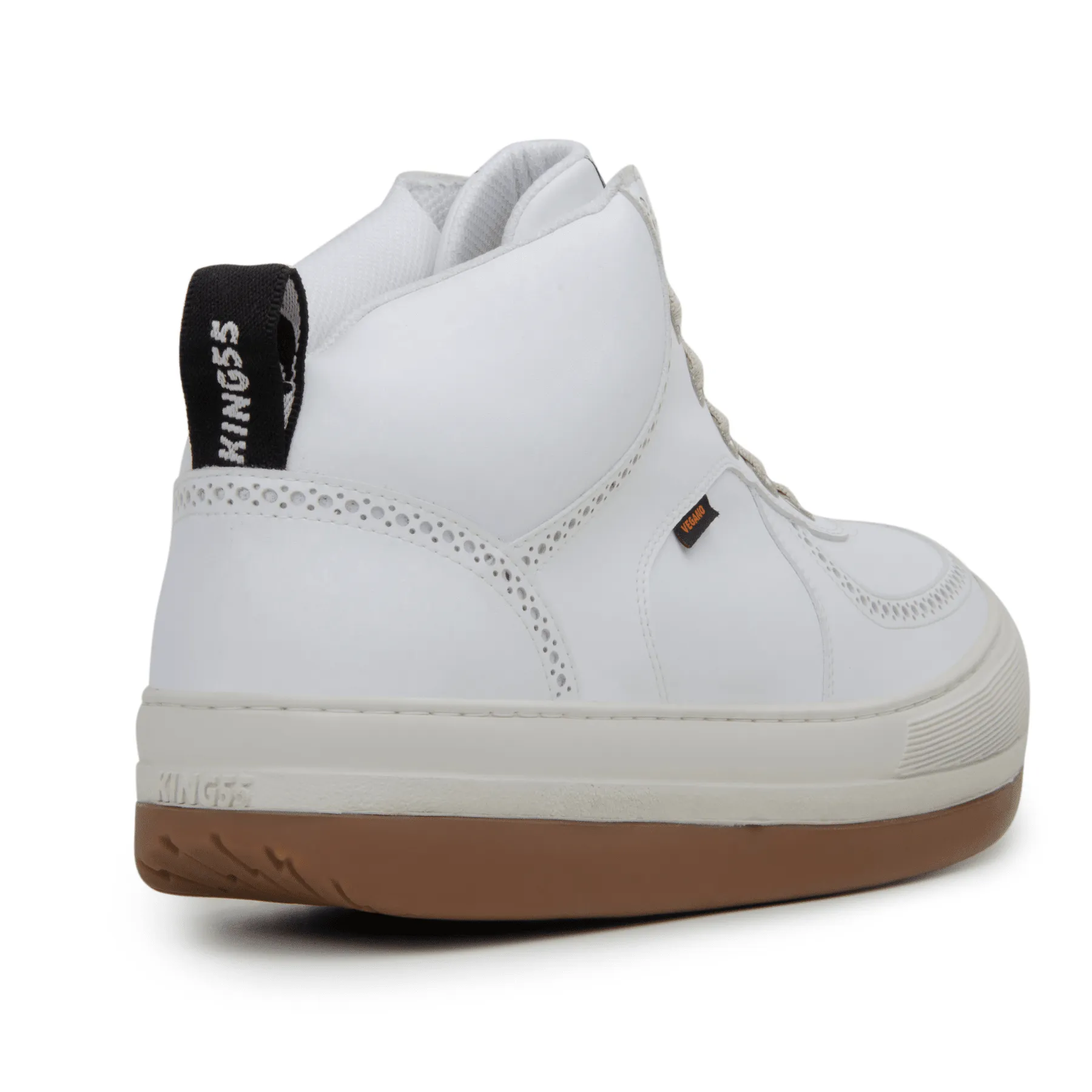 'Harajuku' vegan high-top sneaker by King55 - White