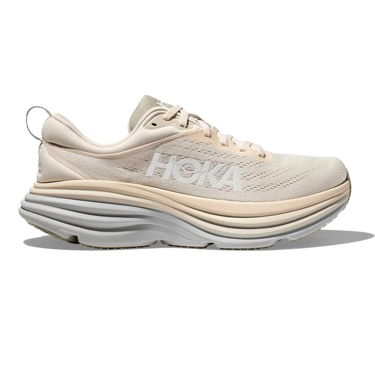 Hoka Men's Bondi 8 Oat Milk/Barley