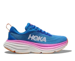 Hoka Women Bondi 8 (Blue/ Pink)