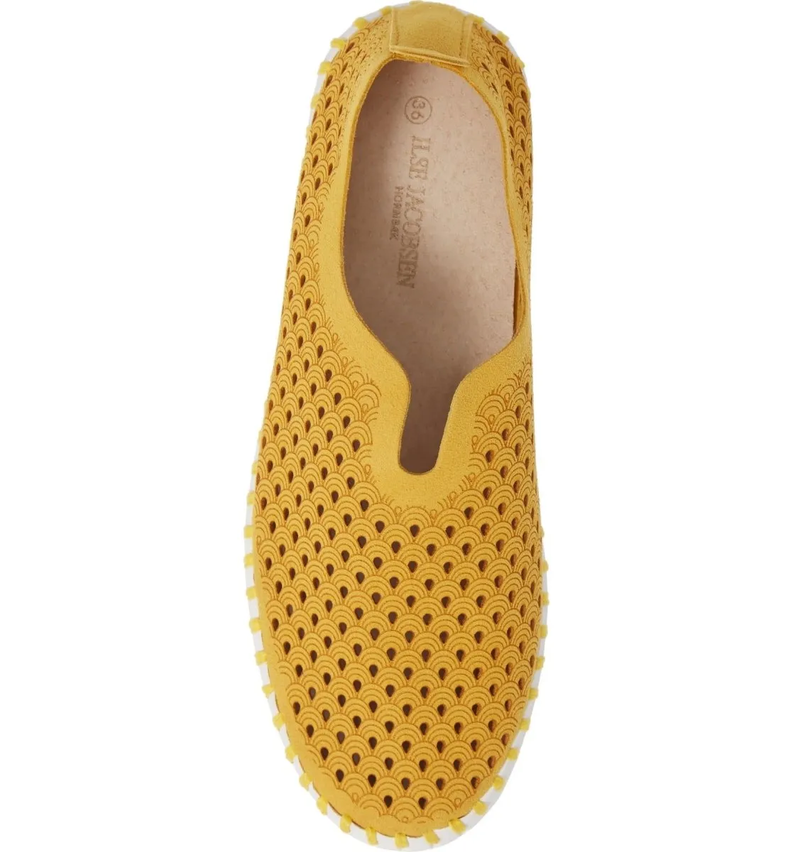 Ilse Jacobsen Women's Tulip 139 Golden Rod Perforated