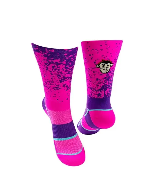 Monkey Sox Classic Mist X10 Sport | Pink & Purple