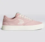 NAIOCA Canvas Rose Canvas Ivory Logo Sneaker Men