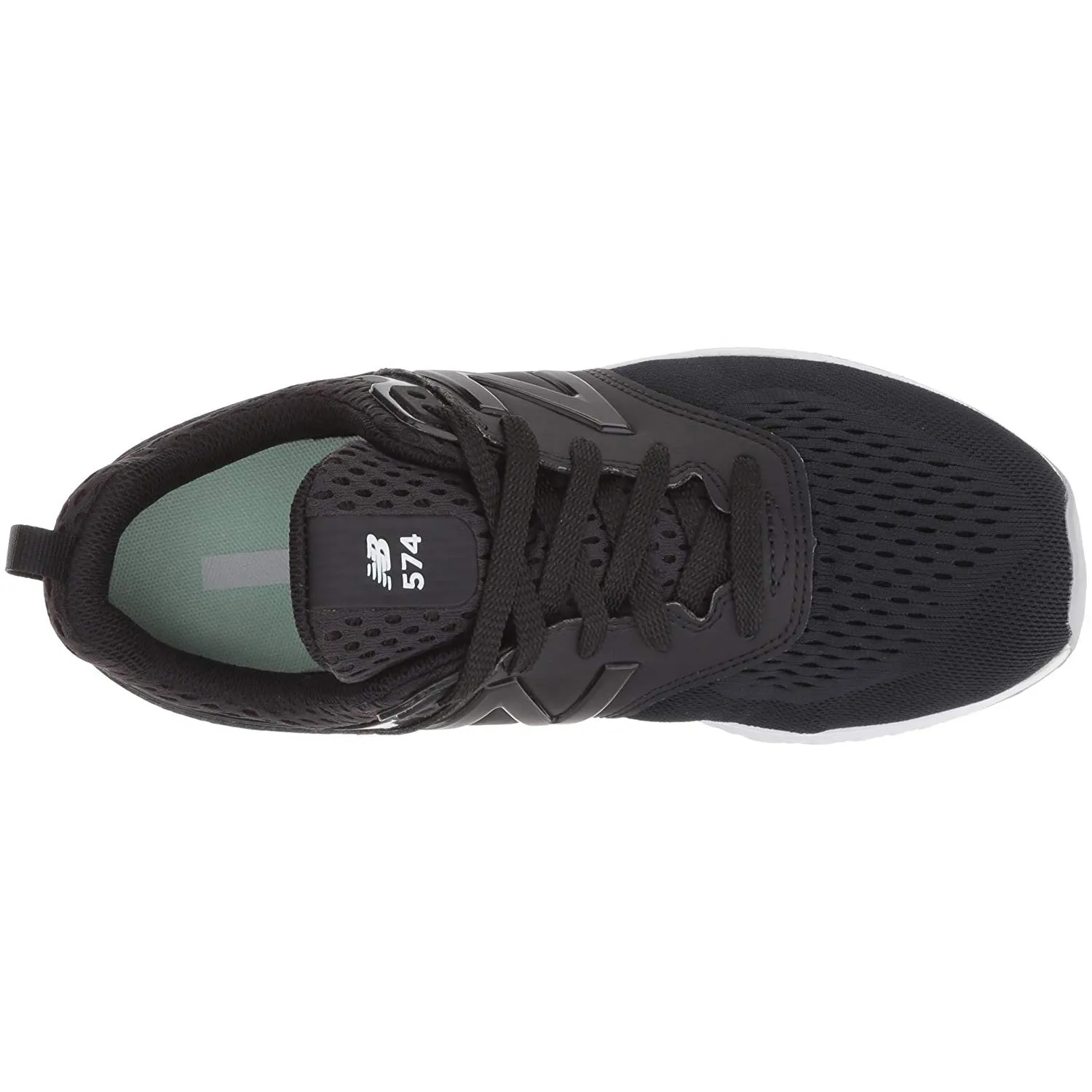 NEW BALANCE 574 Sport Kids | Black / Seafoam (GS574MB)