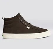 OCA High Dark Brown Suede Sneaker Men