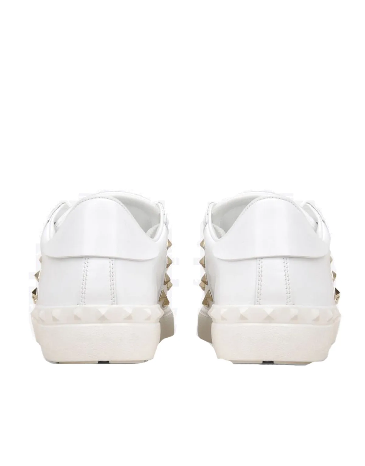 Open Sneaker Untitled, White/Gold