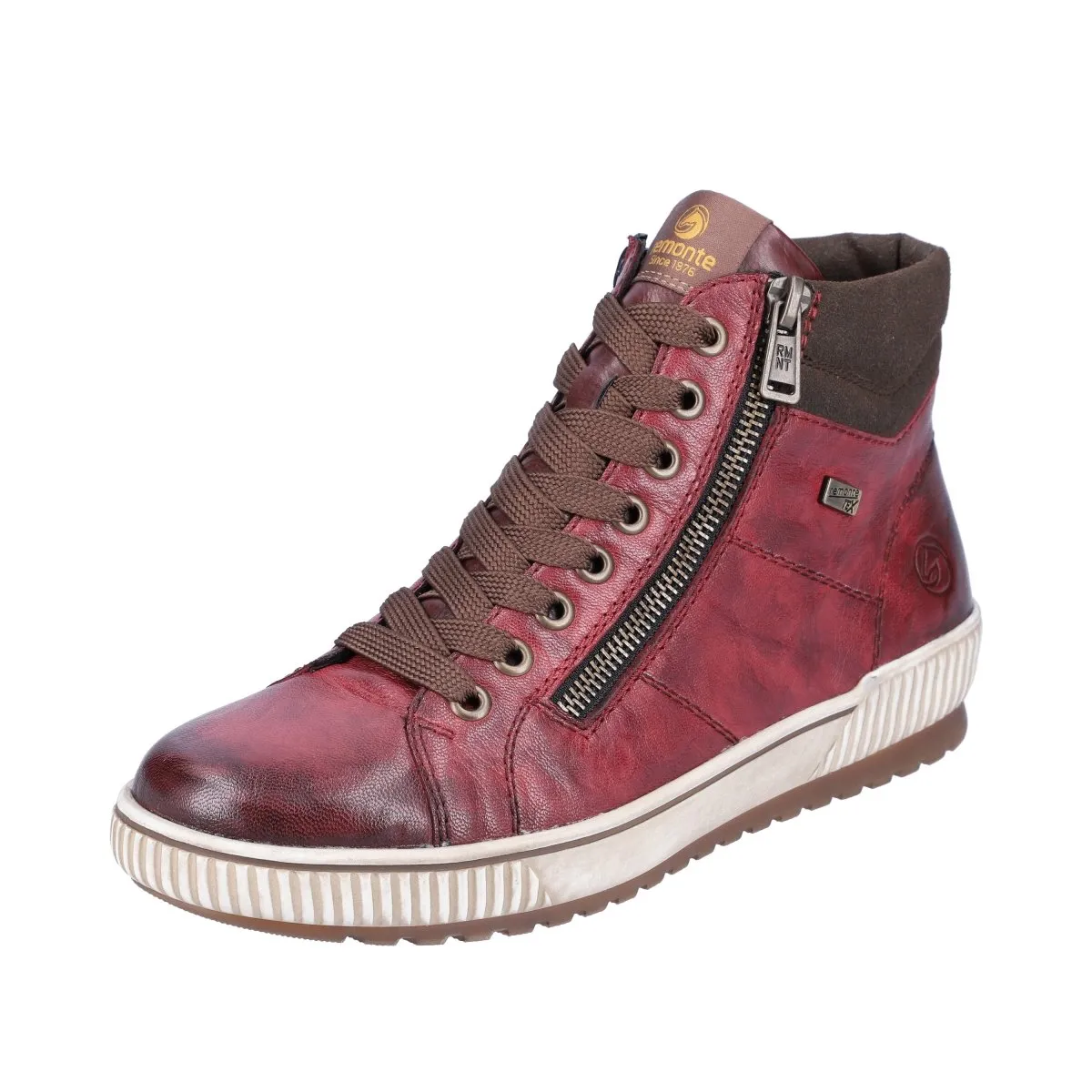 Rieker Women's D0772-35 Burgundy Waterproof