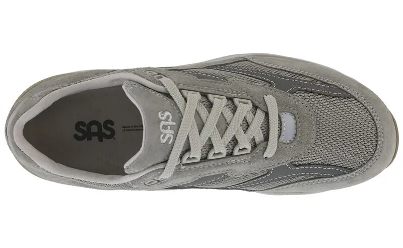 SAS Men's Journey Mesh Lace Up Sneaker - Gray