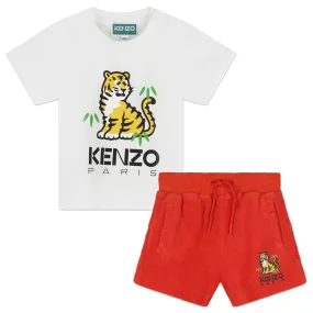 Set de playera y short KENZO bebés y nios