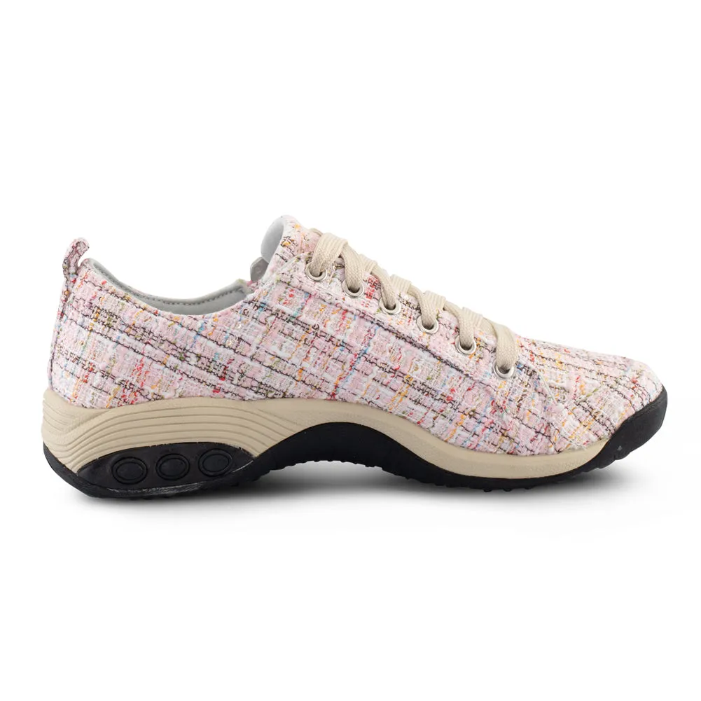 Sienna Prints Women's Side Zip Sport Casual Shoe