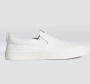 SLIP ON Off-White Canvas Sneaker Women