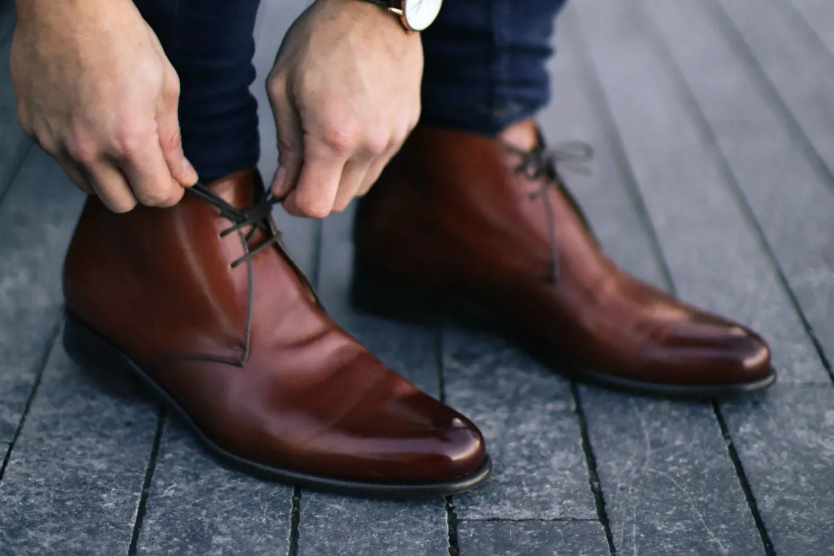 The Newman Chukka Boot - Marrone