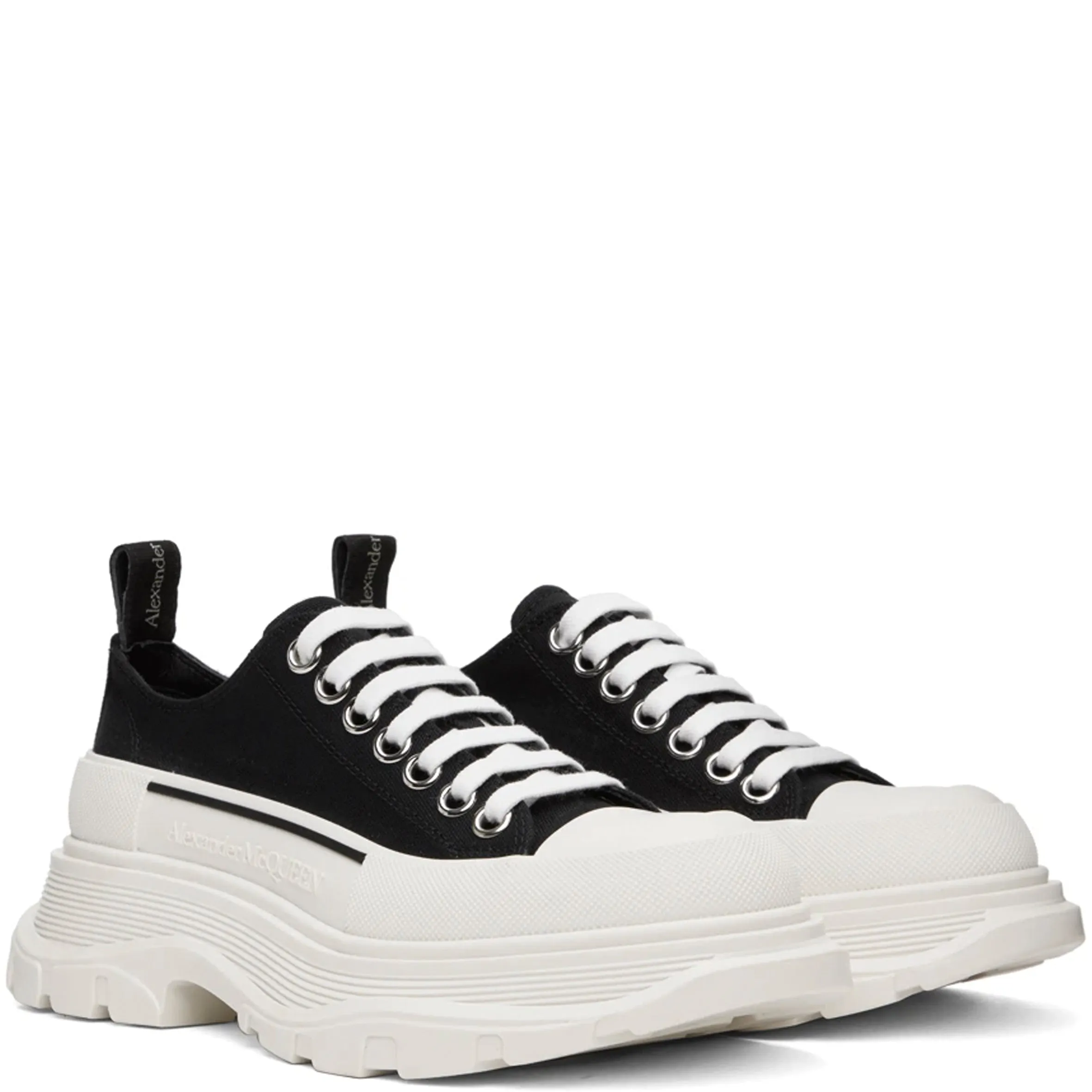 Tread Sneaker, Black/White